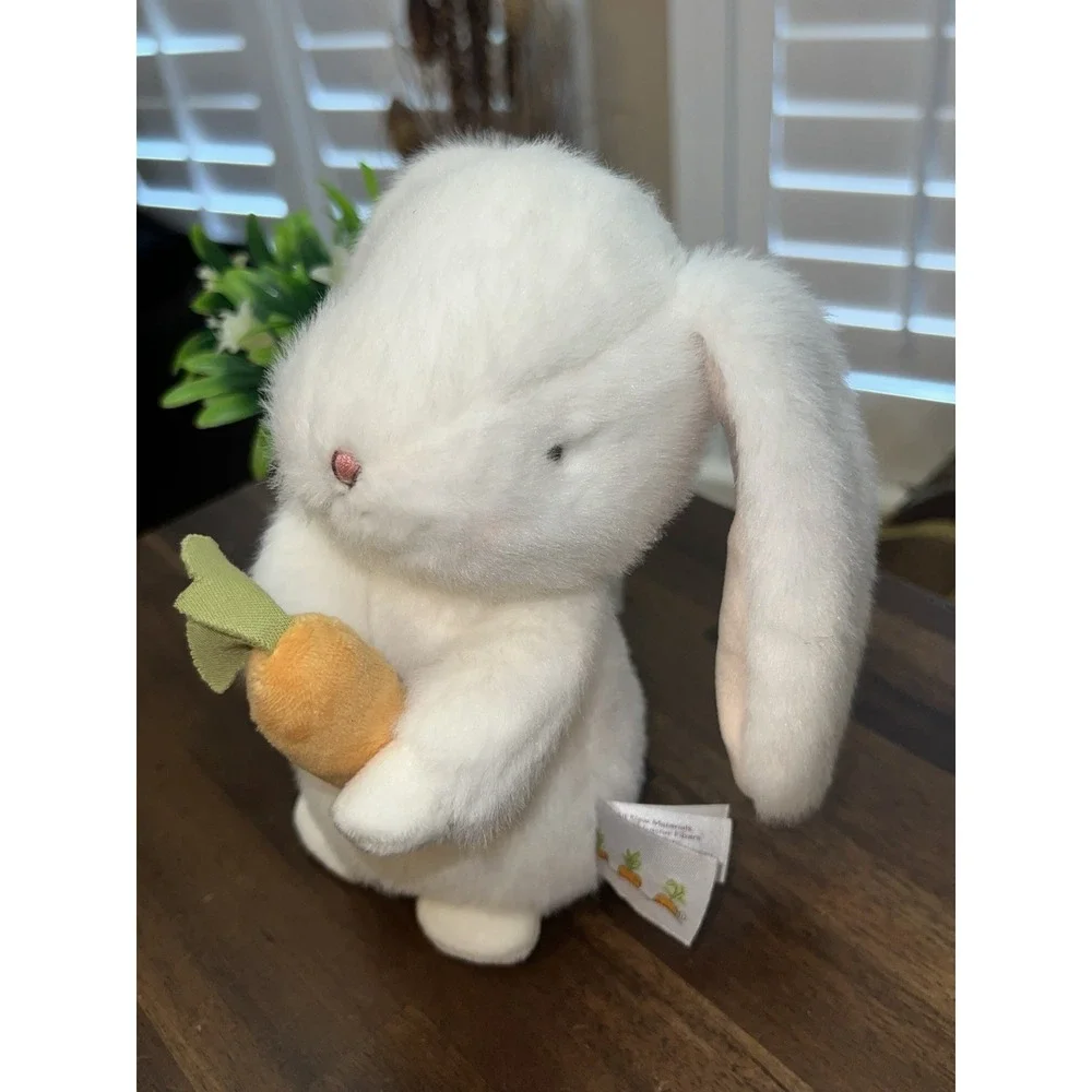 Bunnies By The Bay Tiny Nibble White Bunny with Carrot Barnes & Noble Exclusive